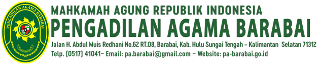 Media Informasi dan Publikasi Pengadilan Agama Barabai