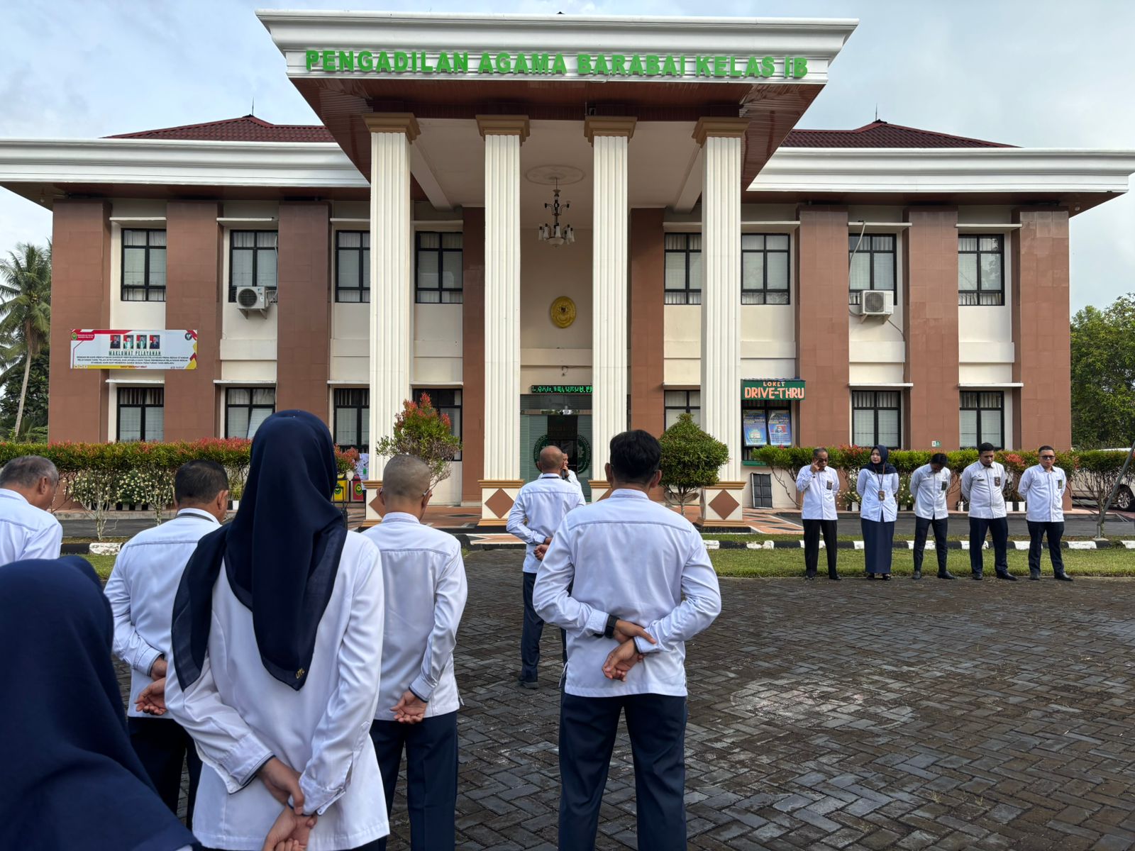 APEL SENIN PAGI, WAKIL KETUA SAMPAIKAN: LULUS PNS ITU SEKALI, MERAWAT INTEGRITAS ITU SAMPAI PENSIUN