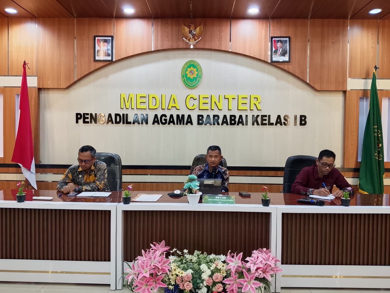 TINDAK LANJUTI SURAT DIRJEN BADILAG, PENGADILAN AGAMA BARABAI PERSIAPKAN PENILAIAN MANDIRI ZONA INTEGRITAS